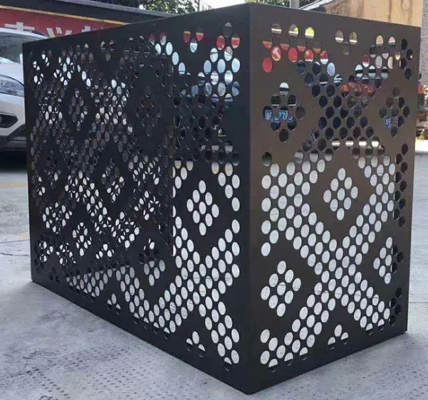 aluminum panel custom decorative air conditioner cover