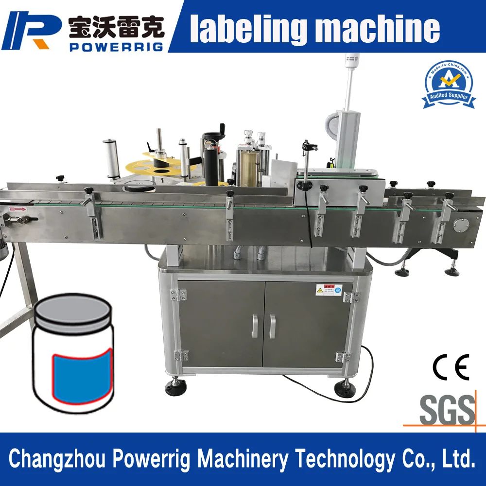 Автоматическая Вертикальная двухсторонняя пластиковая машина для нанесения этикеток на плоские бутылки