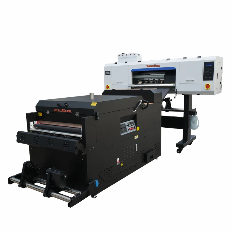 24inch 4heads DTF Printer for Tshirt DIY Fast Speed Printing Machine DTF Inkjet Printer with I3200 Four Print Head