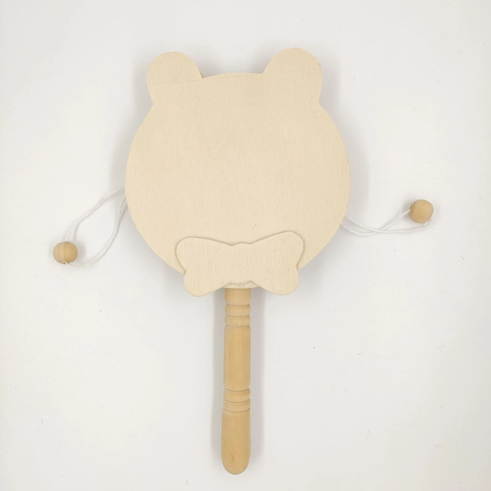 Оптовая продажа, высококачественный деревянный барабан-погремушка, музыкальный инструмент, ручной барабан для детских игрушек