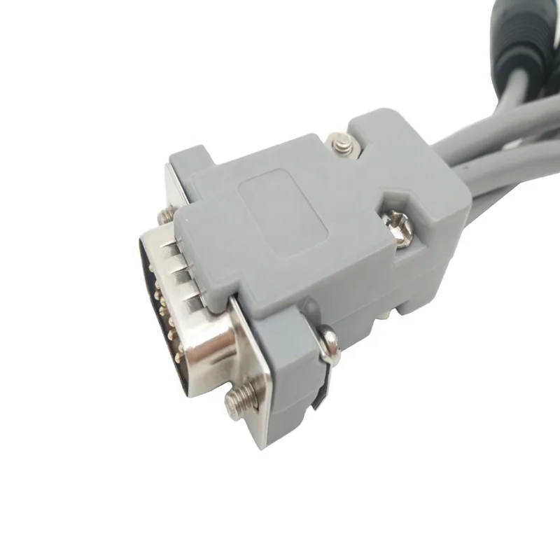 High Quality 17cm DB9 Pin to 4*XLR Plug Two Male/two Female Cable for Speaker