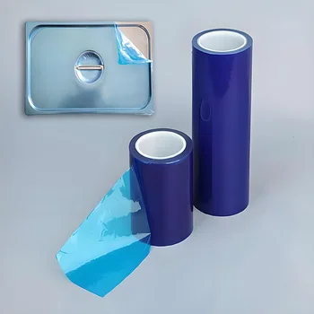 Polyethylene metal Protection Silicone Self-adhesive PE Transparent Protective Blue Film