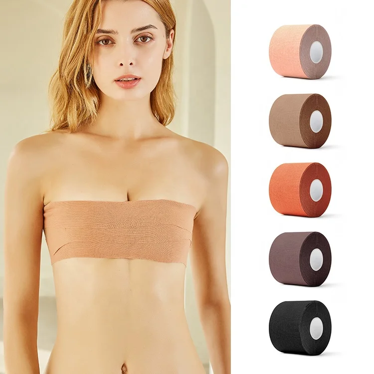 Women Breast Nipple Covers Push Up Bra Invisible Breast Lift Tape