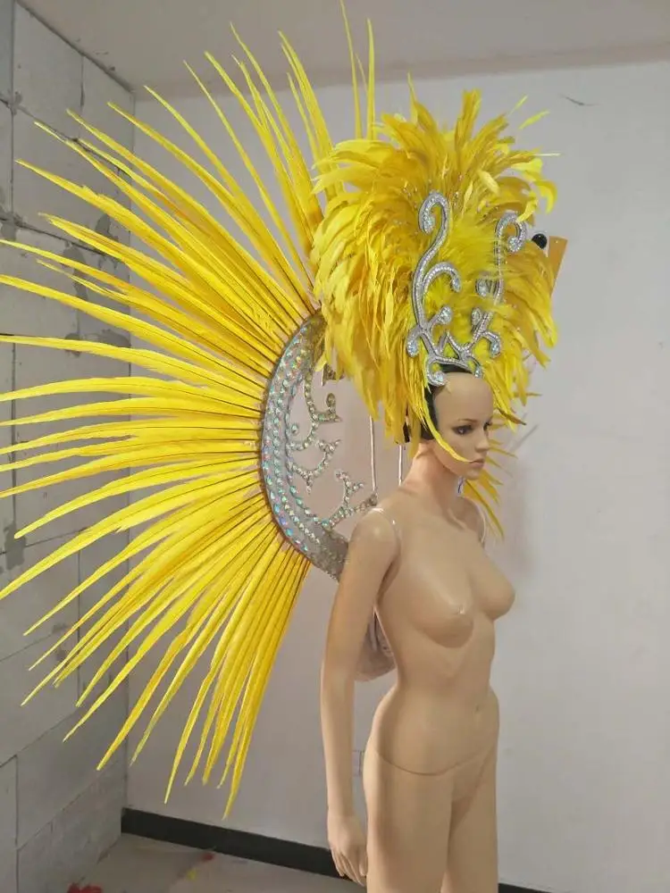 【華やかゴールド】サンバコスチューム一式 　Mサイズ 華やかゴールド】サンバコスチューム一式 Mサイズ