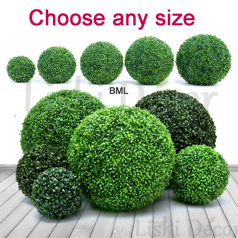 Hot Sale Cheap Preserved Artificial Plastic Boxwood Ball Hanging Topiary Grass Ball Buy