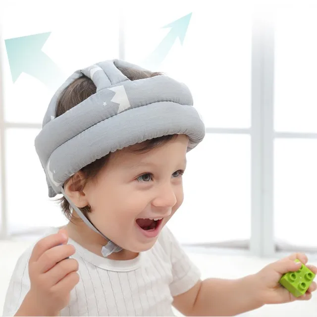 Baby Anti-Fall Cotton Head Protection Hat & Pad for Infant Learning Walk Anti-Collision Back Fall Pillow 0-12 Months