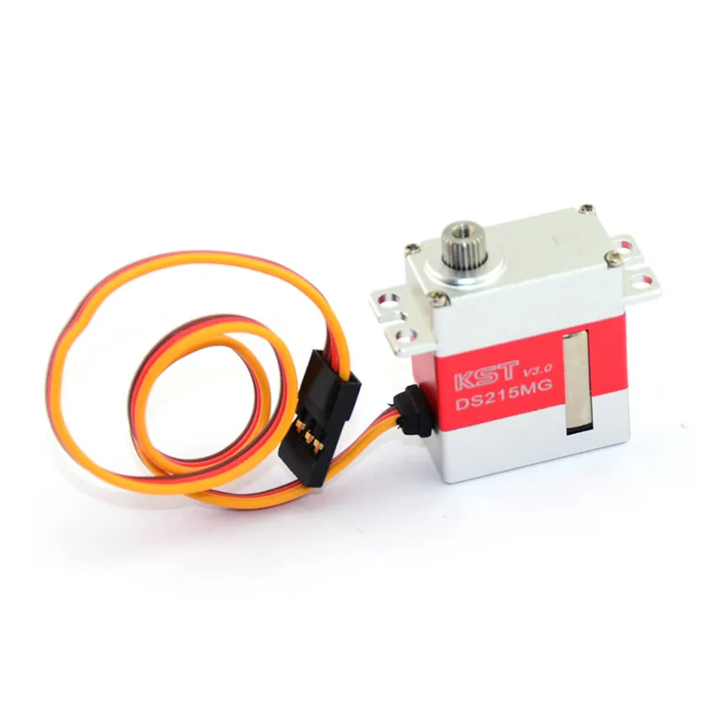 KST DS215MG V3.0 3.7kg Digital Coreless Swashplate CNC Servo for 450 380 480 500 RC Helicopter