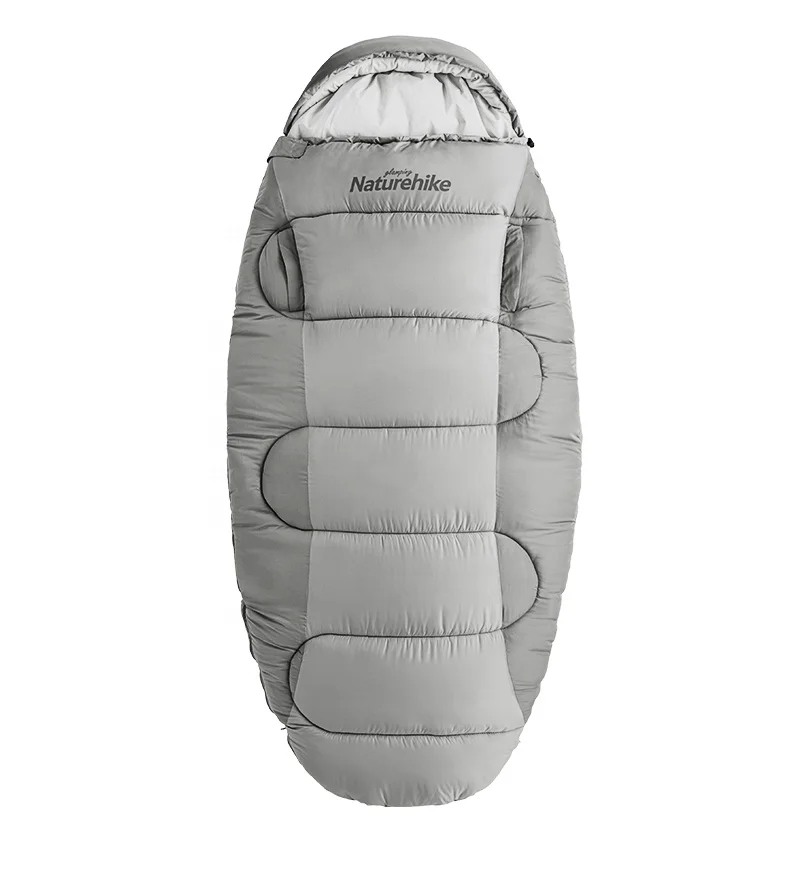Naturehike Outdoor Camping PS200 PS300 Waschbarer Ovaler  Baumwoll-Schlafsack mit Manschetten