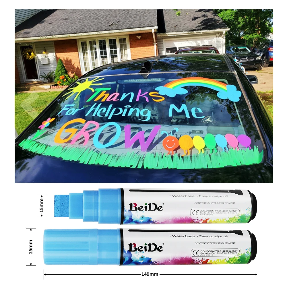 Wholesale 6pcs/set light color and eye protection highlighter marker pen with soft head for DIY making and stationery suppliers