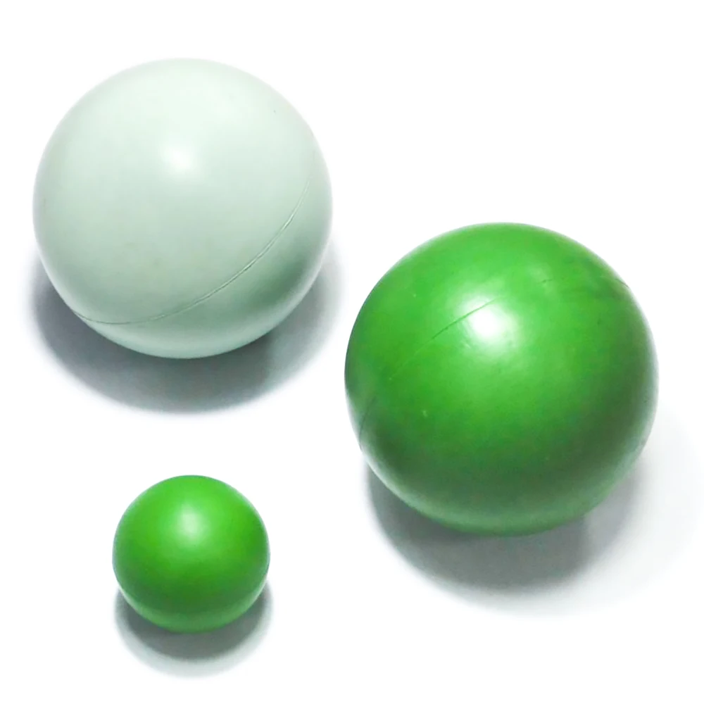 OEM Customized Colorful Silicone Balls for Sealing Industrial Usage VMQ Rubber Balls for Machine