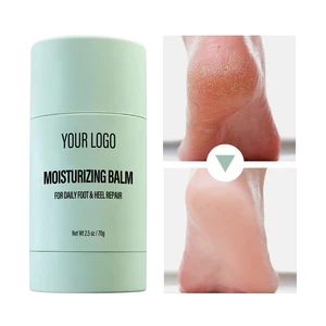 Organic Hydrating Foot Cream with Shea Butter Cocoa Bean Aloe Vera Mineral for Deep Moisture Therapy of Cracked Heels & Calluses