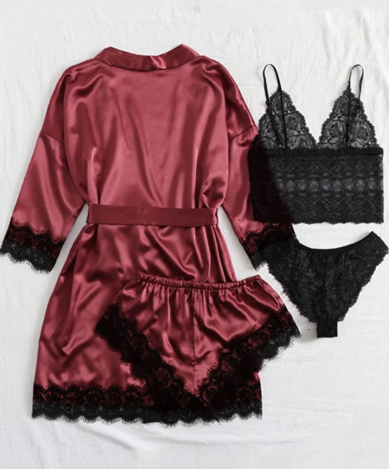 Drop Verzending Groothandel Winter Dames Nachtjapon Slijtage Pakken Slaapkleding Vrouwen Pamas Set Plus Size Pama Dames Nachtkleding_voghion.com