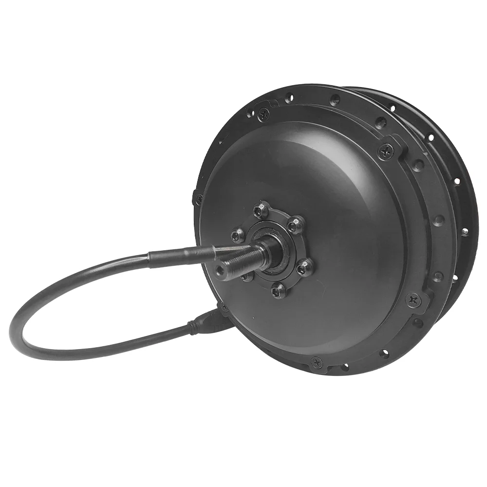 Powerful 36V 48V 250W 500W 750W Brushless Gear Motor Single Wheel Rear  Wheel Drive Electric Bicycle Waterproof Ebike Hub Motor