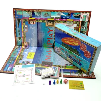 Customized Cardboard Exciting Intelligent Risk Strategy Tabletop Games Set For Adult EU Market