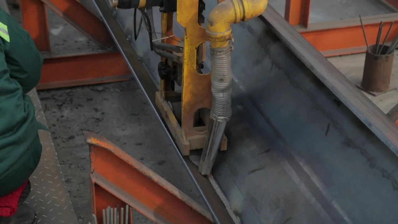 H Beam Automatic Submerged Arc Welding Machine