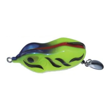 OEM 14g Frog Fishing Lures 50mm Frog Lures Topwater Frog Lure With Spinner