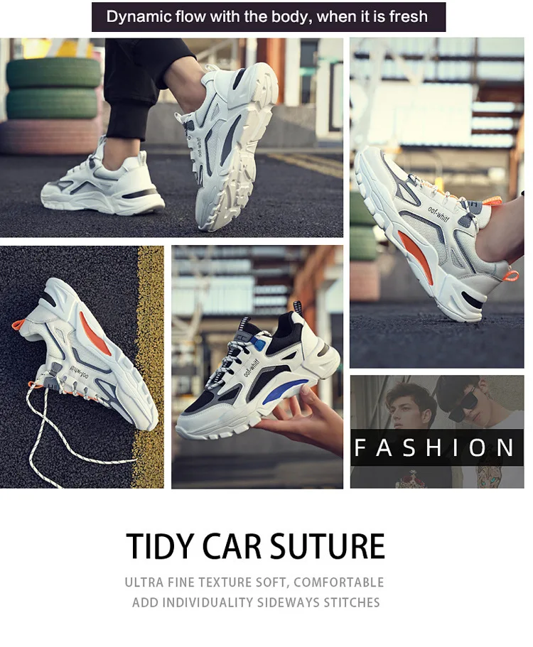 Men's Trend 2022 Fall New Men's Casual Shoes Hot Selling Sports Shoes for Men