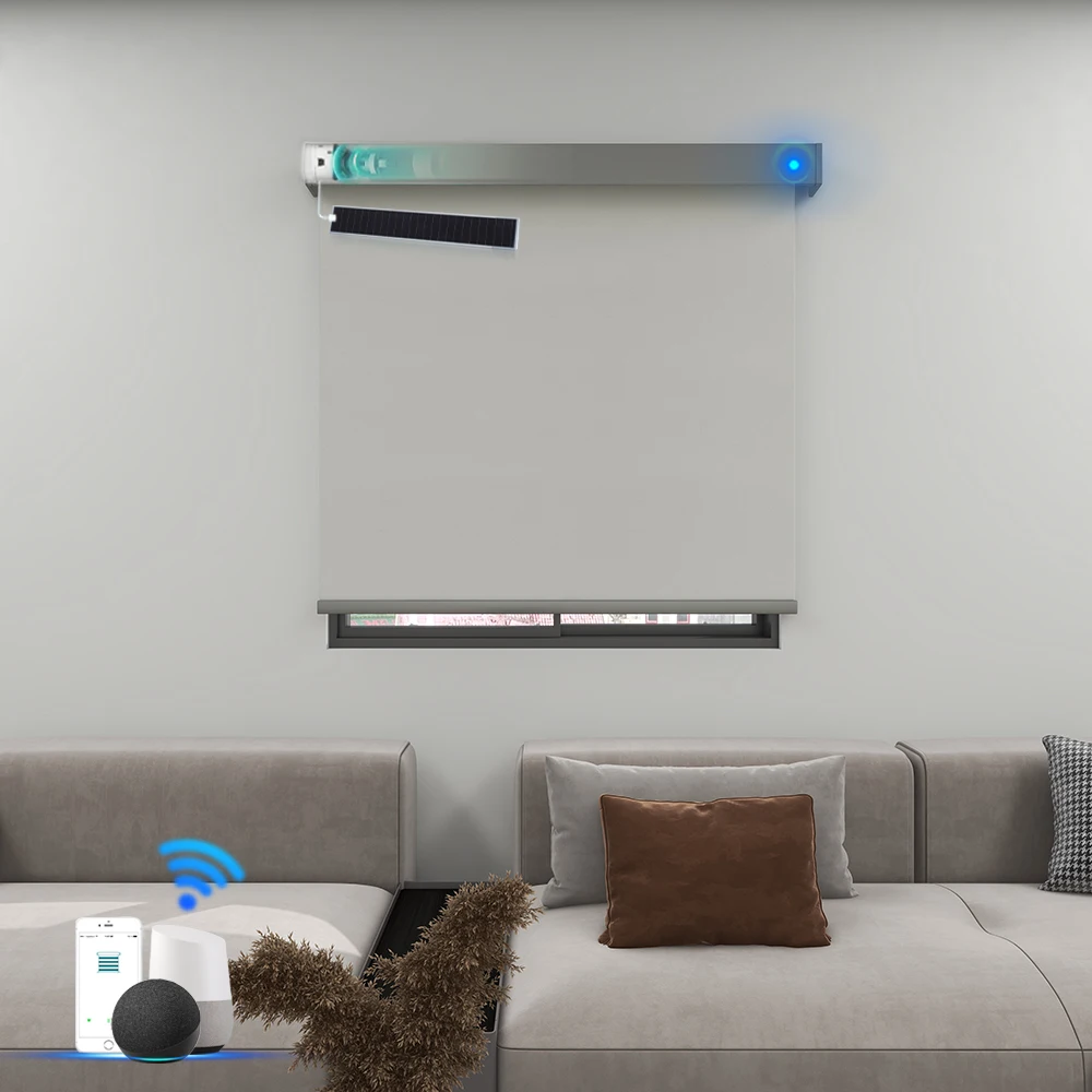 Smart Shade Control Customized Office Shade with Wifi Remote Control Smart Shades