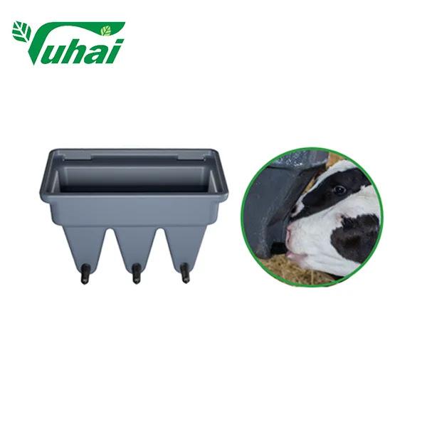 product 5 teat calf milk feeding bucket lamb nursing feeder container for animal farm use-4