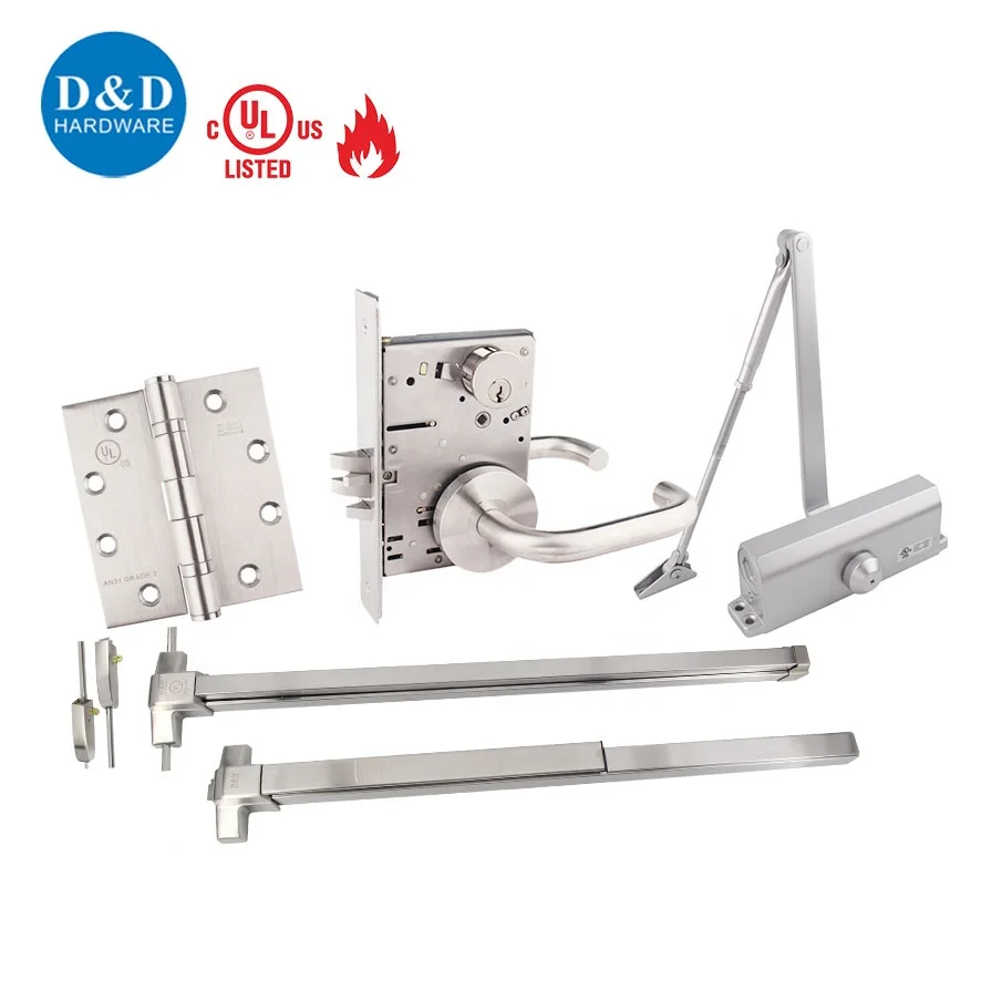 UL Listed Fire Rated Stainless Steel Ball Bearing Butt Metal Commercial Interior Door Hinge