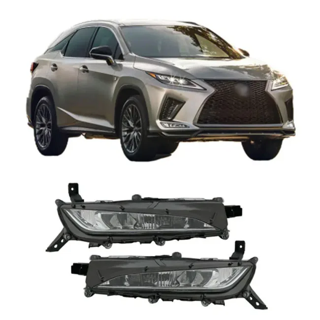 Saivis Left Right Fog Lights Driving Bumper Lamps Pair For LEXUS 19-20 RX350 RX450