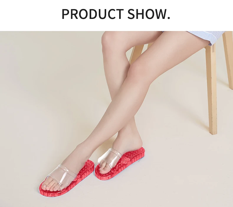 New Design Shiatsu Foot Massager Slides Acupuncture Massage Sandals/Slippers