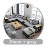 Negro + gris