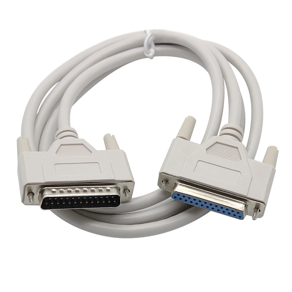 USB C To Parallel Printer Cable - DB25 Female Port For IEEE1284 Printers - Bus Powered - Printer Cable Adapter - USB To DB25 (ICUSBCPLLD25), Black, 6ft