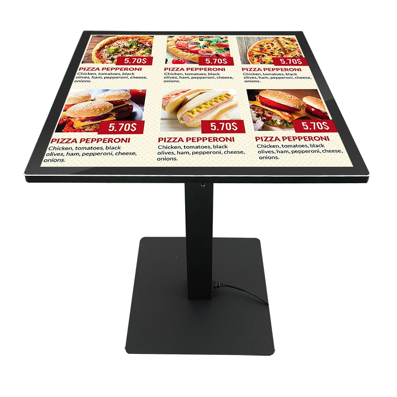 43inch Multi Touch Waterproof Interactive Lcd Screen Coffee Smart Game Table With Touch for Mall Restaurant