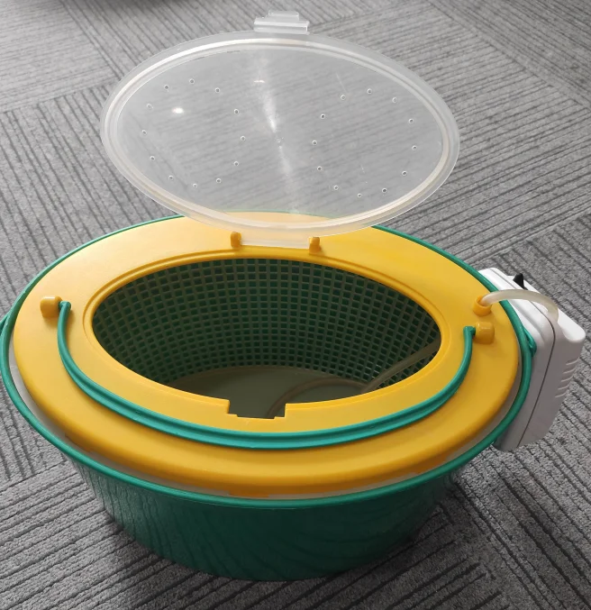 Customized Round Portable Fishing Live Bait Bucket 5L Live Bait Bucket