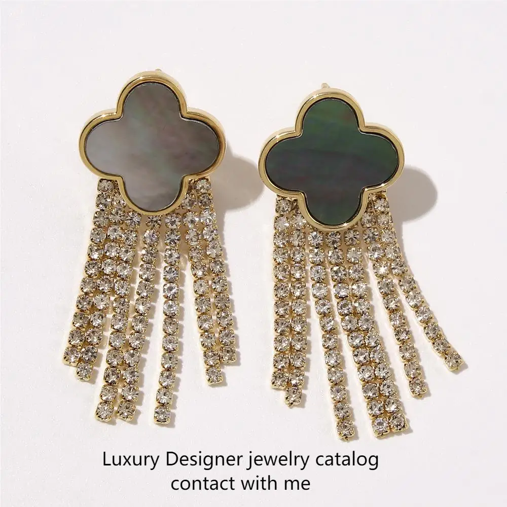 Famous Popular Brands Cc Inspired Earrings Double Letter Cc Earrings