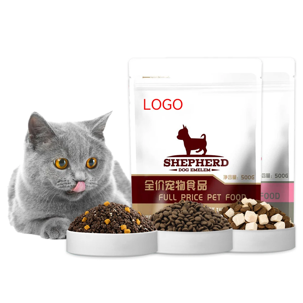 Низкий минимальный заказ упаковка с логотипом на оптовая продажа замороженных продуктов для домашних животных от производителя Shandong Qingdao влажные консервированные продукты корм