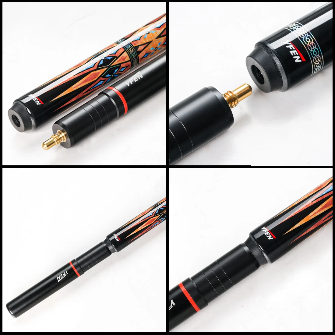 Yfen Carbon Fiber Shaft - Customizable Pool Cue Stick