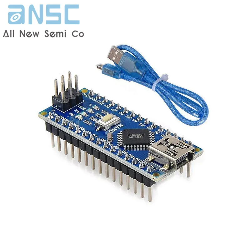 Pro Mini ATmega328P 5V 16MHz Micro module Development board With 2 Row Pin Header for arduinos