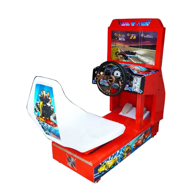 Kids Outrun Simulator Arcade Racing Car Game Commercial Coin Operated 8 Player 