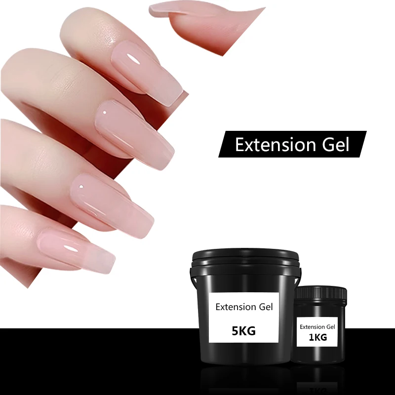 Собственная марка, твердый гель, удаляемый замачиванием, полутвердый гель без удлинения HEMA, твердый гель