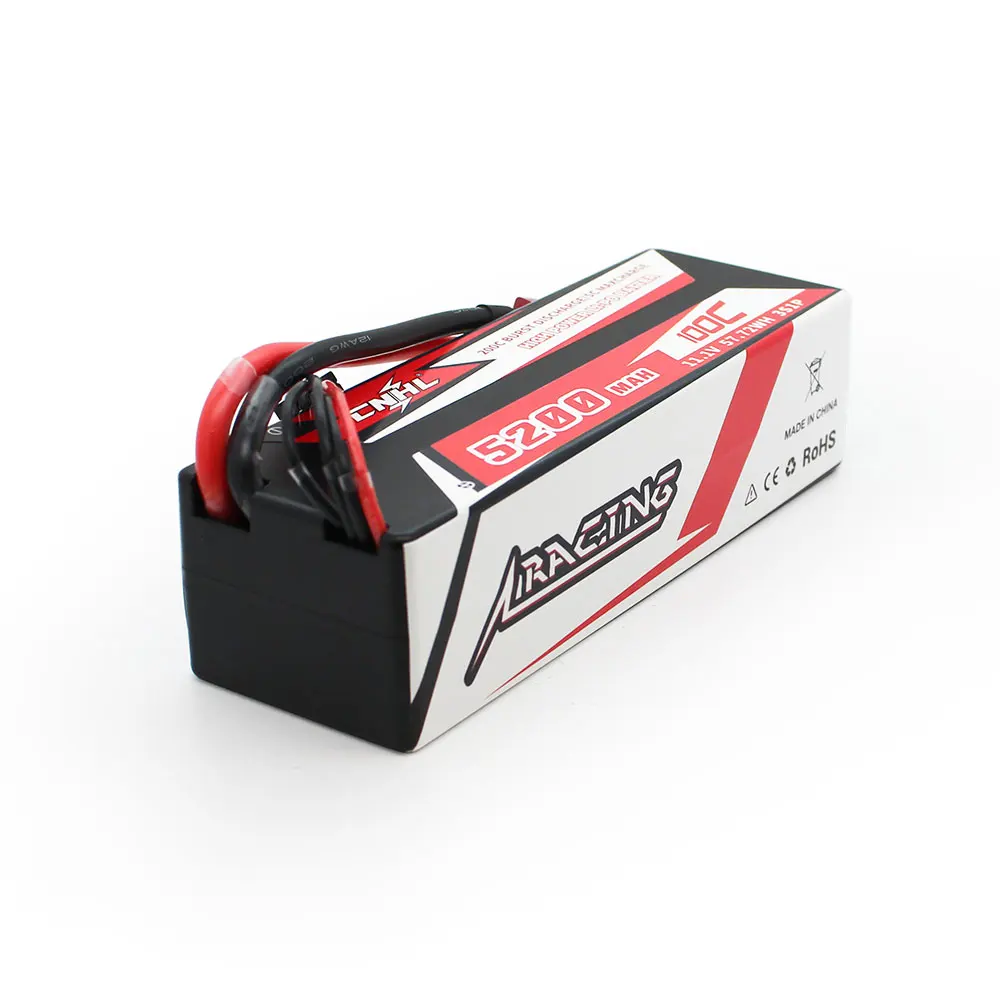5200MAH  Lipo Battery  11.1V 3S 100C 57WH Lithium Polymer CNHL Hard Case with Deans Plug For RC Car Speedrun Truck Crawler Drag