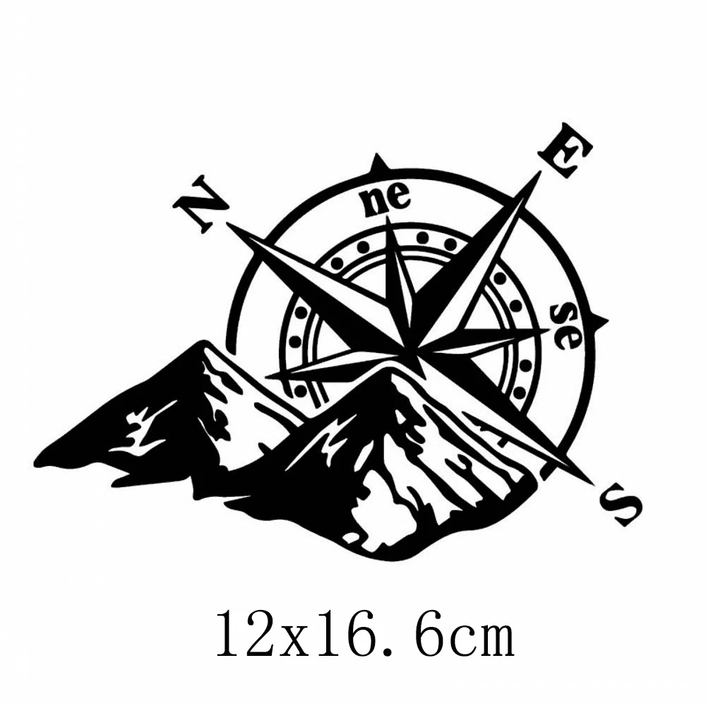Kompass Autotür Aufkleber Berg Maschine Abdeckung Haube - Temu Austria