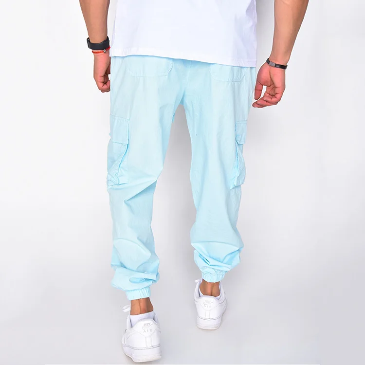 baby blue cargo pants mens