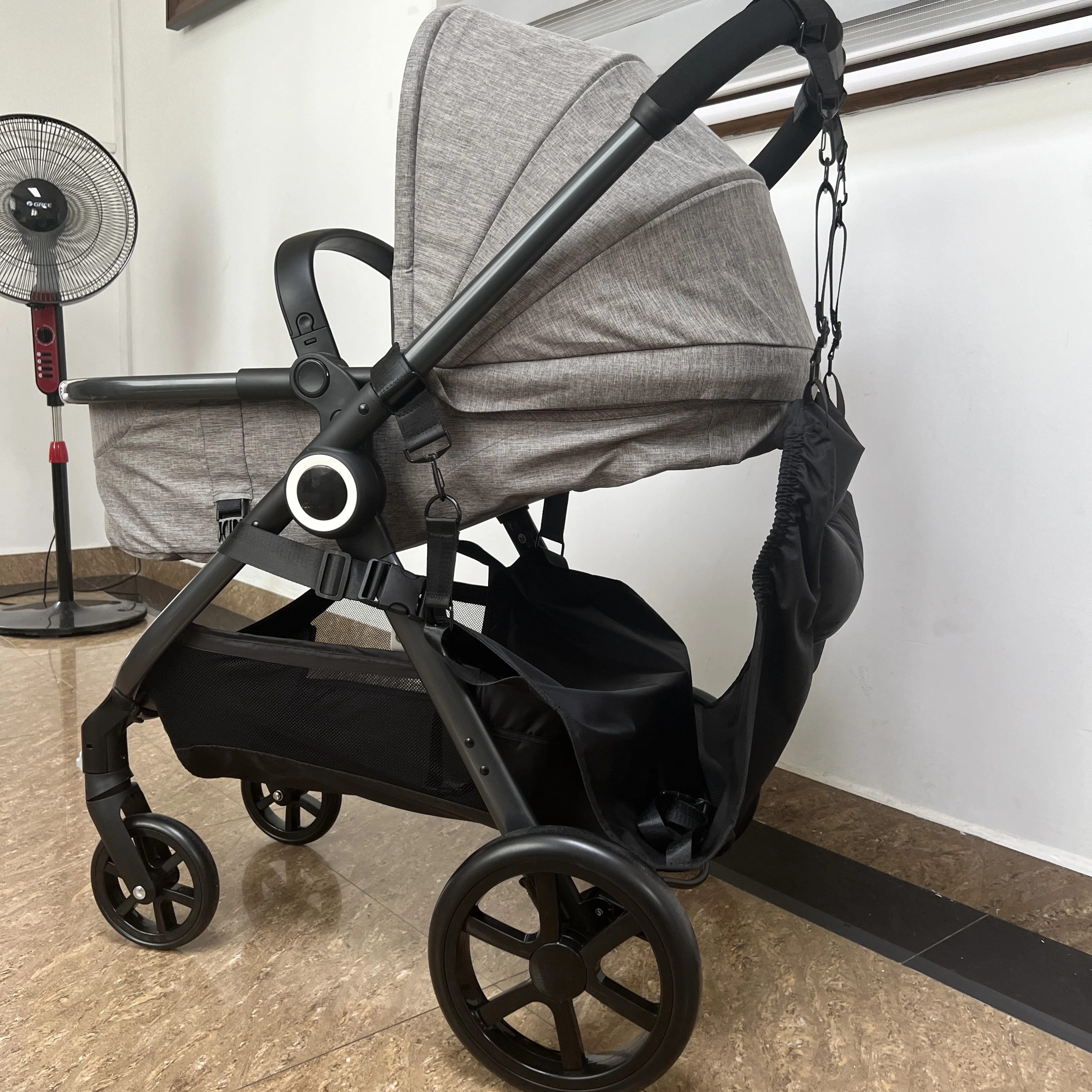 uppababy vista piggyback 2015 used Ride-Along Board for Strollers : Baby Animal:Red & Grey Fox Designed to remain attached Color_Mighty Green Replacement Foam Set –