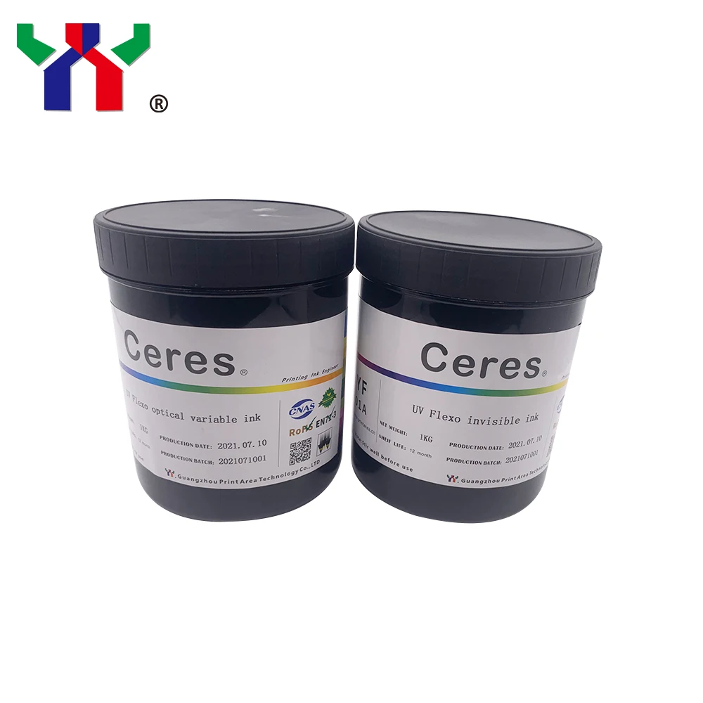UV Flexo Printing Security - Invisible Ink for Plastic Labels