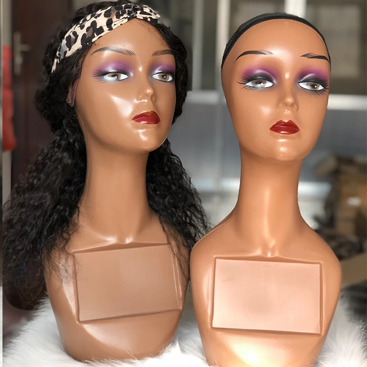 18 female life size mannequin head