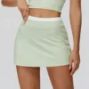 light green skorts