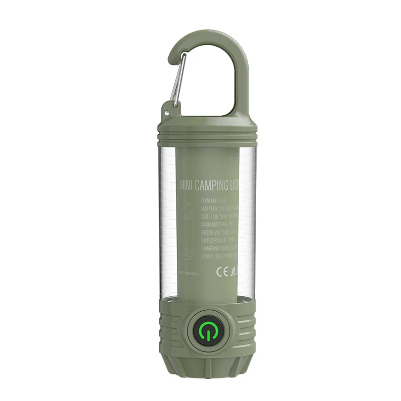 Super Bright Portable Camping Lighting USB Rechargeable Flashlights Tent Lamp Outdoor Night Light