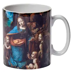 Leonardo da Vinci mug Ceramic cup Art Painting Coffee Mugs The Starry Night Sunflowers The Sower Irises Saint-Remy
