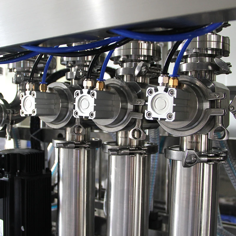 Guangzhou Factory Automatic Straight Line Filling Machine  Aseptic Filling Production Line