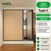 Tenda da doccia Dorm 1,7x1,3 con apertura a sinistra e WC