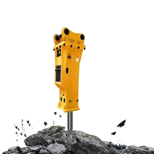 Yantai Hydraulic Breaker CE Box Silent Type Mini Excavator Hammer Hydraulic Rock Breaker for Mini Excavator