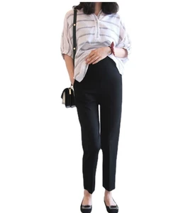 Maternity Pants Spring and Summer Outerwear Casual Suit Pants Thin Styles Loose-fitting Long Wide-leg Pants