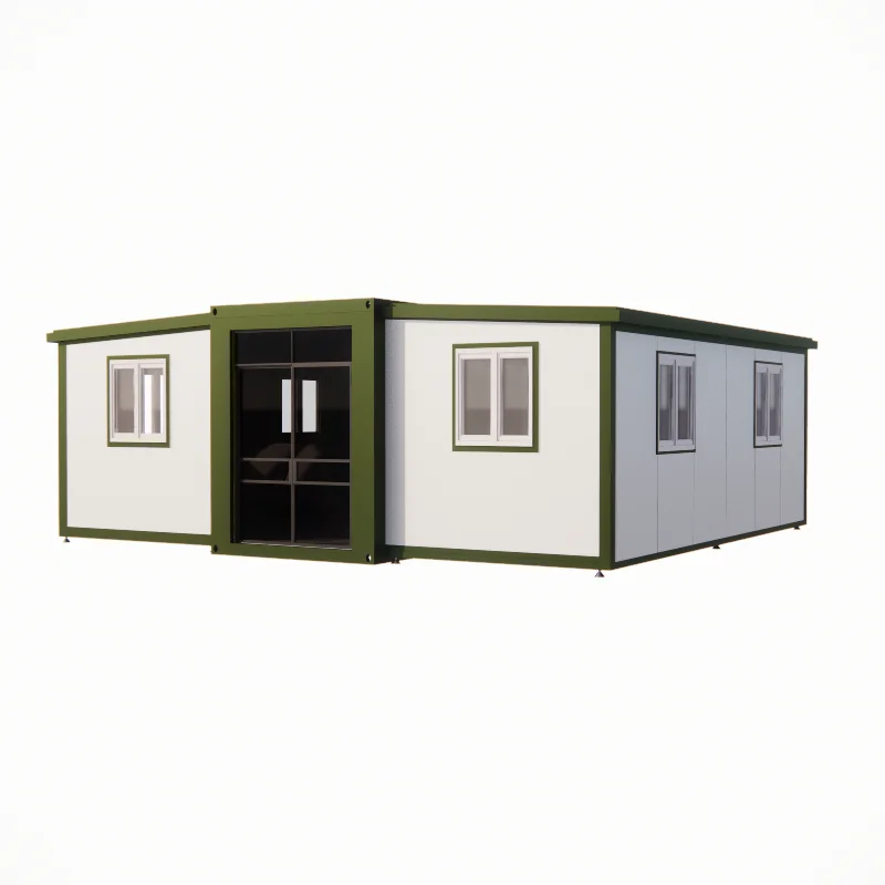 china factory luxury villa prefabricated modular modern extendable container house prefab expandable home 3 in 1 manufacture